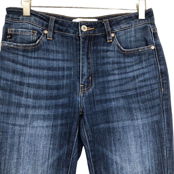 Kancan Midrise Skinny Jeans, Intentional Whiskering, Stretchy SZ 9/28 - Picture 2 of 10